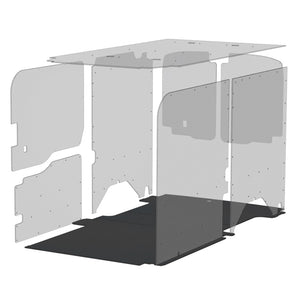 STABILIGRIP RIGID FLOOR (3 PC) W/ ALUMINIUM SILL SET (TRANSIT 130")