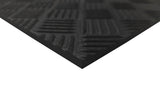 AUTOMAT-BAR RUBBER MAT FLOOR W/ ALUMINIUM SILL SET (TRANSIT CONNECT LWB)